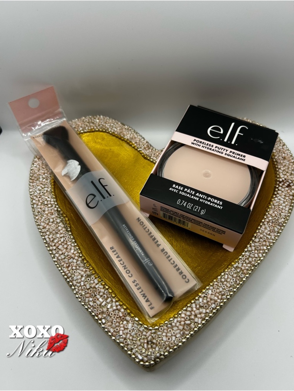 ELF Flawless Concealer Brush & Poreless Putty Primer - 2pc Bundle
